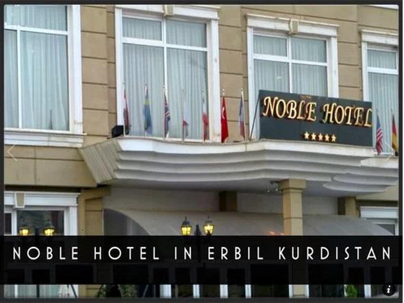 Noble Hotel Erbil Exterior foto